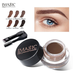 IMAGIC 6 Color Eyebrow Tint Makeup Waterproof Eyebrow Pomade Gel Enhancer Cosmetic Eye Makeup Eye Brow Cream