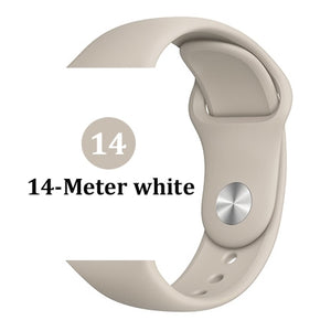 Strap for Apple watch band 44mm 40mm 42mm 38mm correa iwatch 5 4 3 2 sport silicone bracelet pulseira Apple watch 4 accessories