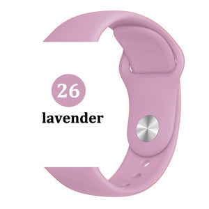 Strap for Apple watch band 44mm 40mm 42mm 38mm correa iwatch 5 4 3 2 sport silicone bracelet pulseira Apple watch 4 accessories