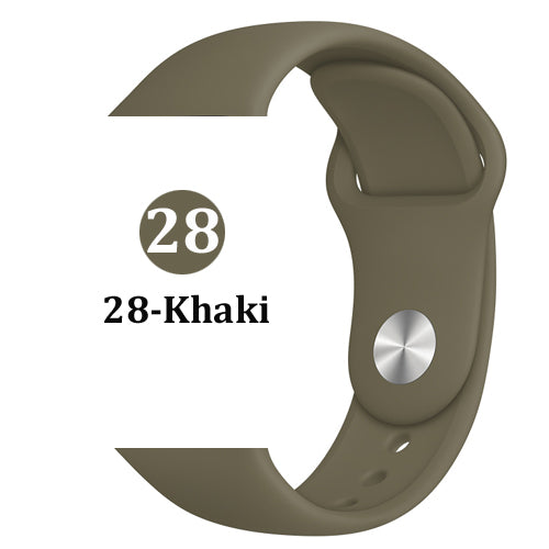 Strap for Apple watch band 44mm 40mm 42mm 38mm correa iwatch 5 4 3 2 sport silicone bracelet pulseira Apple watch 4 accessories