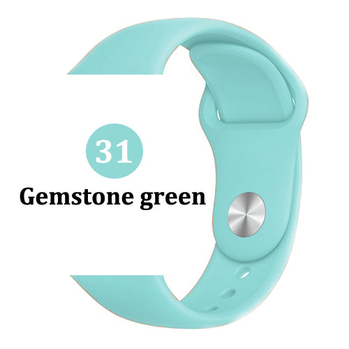 Strap for Apple watch band 44mm 40mm 42mm 38mm correa iwatch 5 4 3 2 sport silicone bracelet pulseira Apple watch 4 accessories