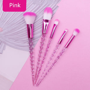 10pcs Unicorn Makeup Brushes Sets Maquiagem Foundation Powder Cosmetic Blush Eyeshadow Women Beauty Glitter Make Up Brush Tools