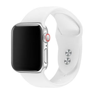 Band For Apple Watch Band 38mm 40mm 42mm 44mm Double Buckle Rubber Silicone IWatch Strap  For Apple Watch Series 4,3,2,1 81024