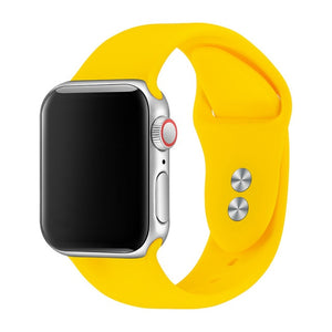 Band For Apple Watch Band 38mm 40mm 42mm 44mm Double Buckle Rubber Silicone IWatch Strap  For Apple Watch Series 4,3,2,1 81024