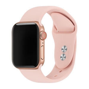 Band For Apple Watch Band 38mm 40mm 42mm 44mm Double Buckle Rubber Silicone IWatch Strap  For Apple Watch Series 4,3,2,1 81024