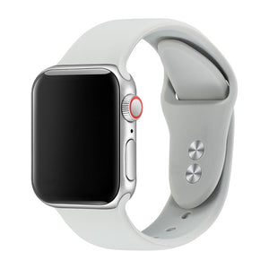 Band For Apple Watch Band 38mm 40mm 42mm 44mm Double Buckle Rubber Silicone IWatch Strap  For Apple Watch Series 4,3,2,1 81024