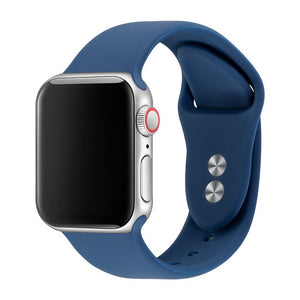 Band For Apple Watch Band 38mm 40mm 42mm 44mm Double Buckle Rubber Silicone IWatch Strap  For Apple Watch Series 4,3,2,1 81024