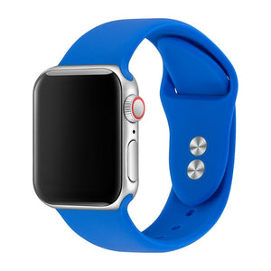 Band For Apple Watch Band 38mm 40mm 42mm 44mm Double Buckle Rubber Silicone IWatch Strap  For Apple Watch Series 4,3,2,1 81024