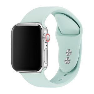 Band For Apple Watch Band 38mm 40mm 42mm 44mm Double Buckle Rubber Silicone IWatch Strap  For Apple Watch Series 4,3,2,1 81024