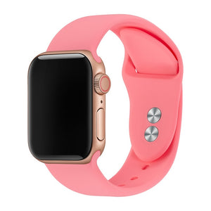 Band For Apple Watch Band 38mm 40mm 42mm 44mm Double Buckle Rubber Silicone IWatch Strap  For Apple Watch Series 4,3,2,1 81024